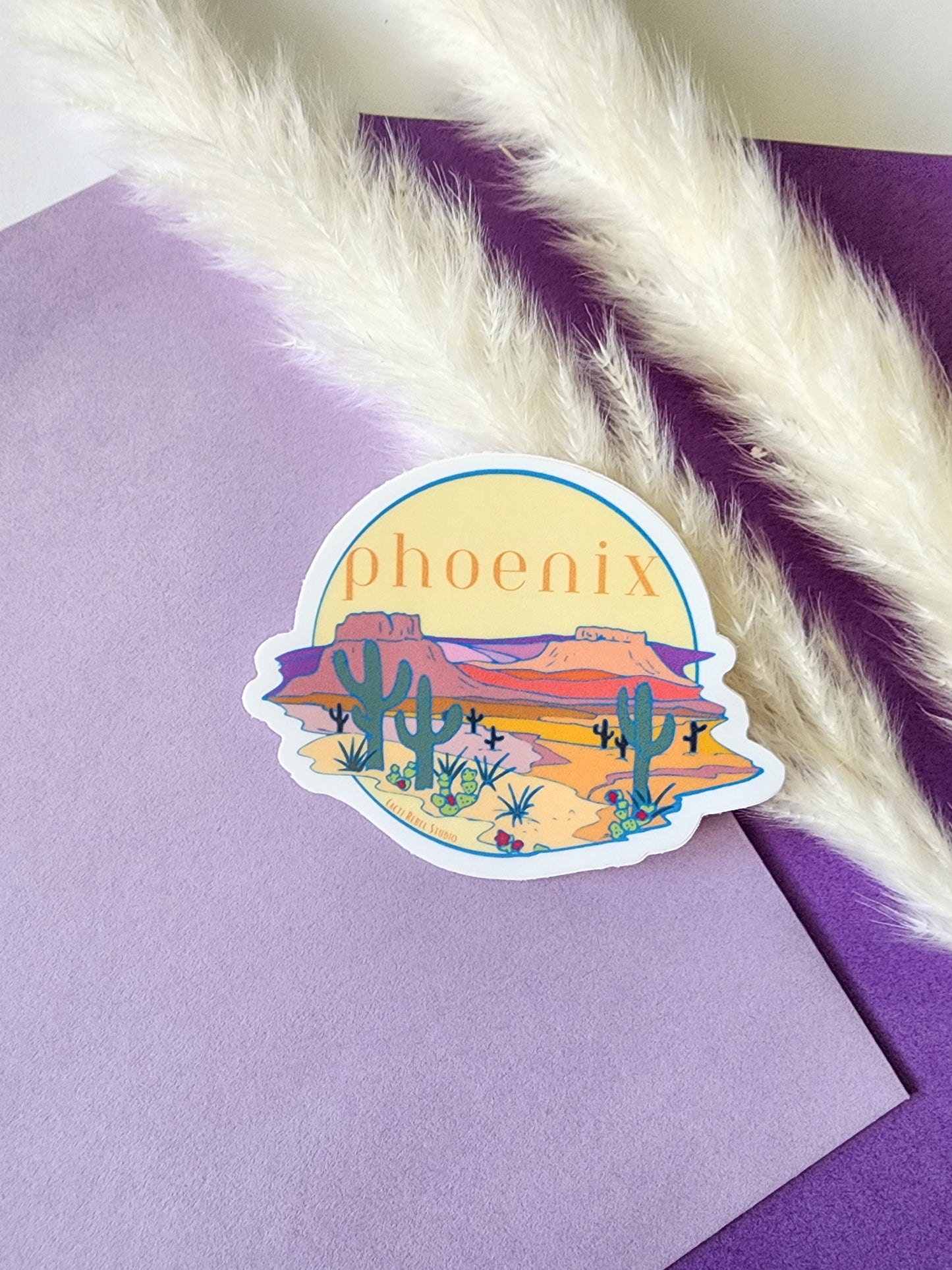 Phoenix Arizona Scene Sticker