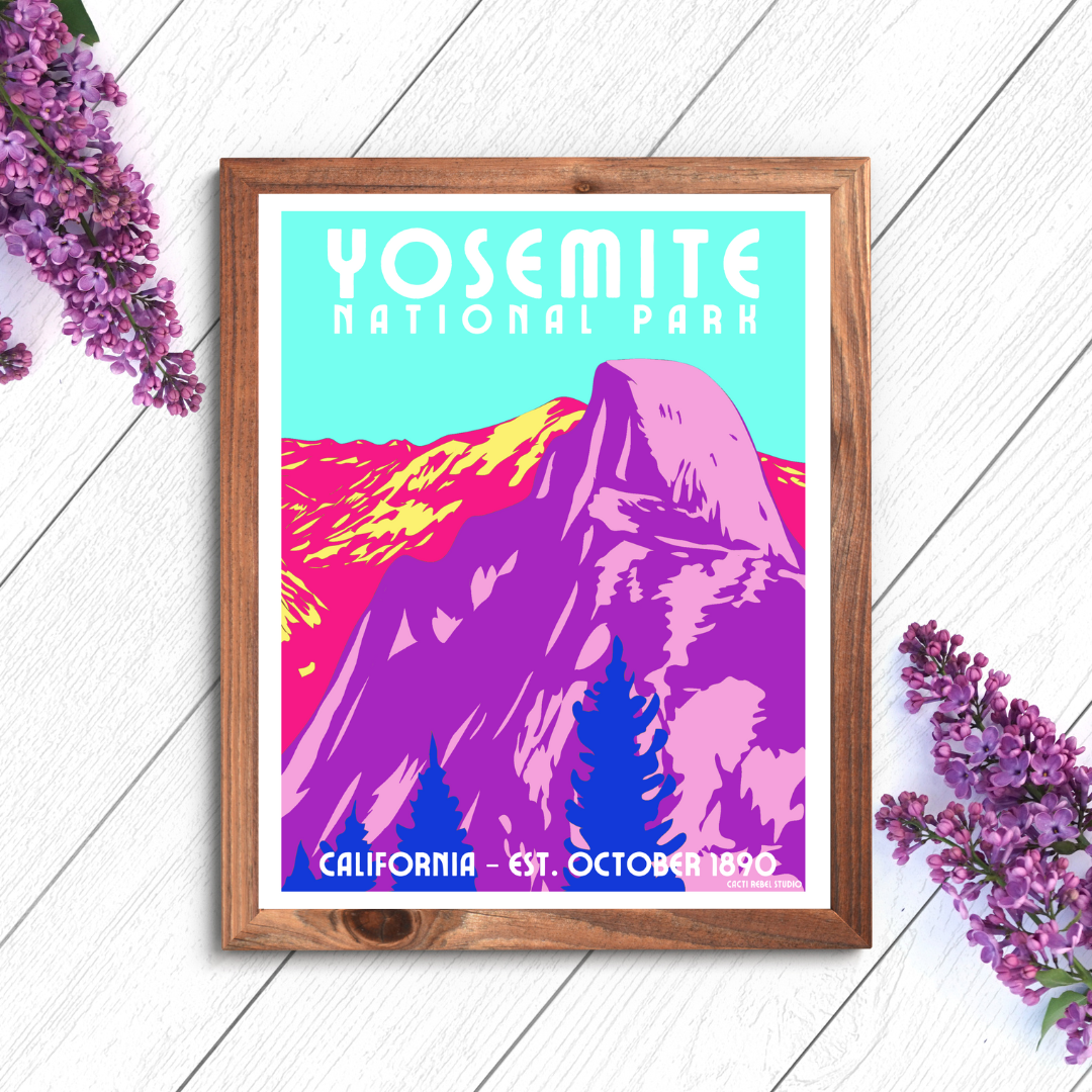 Yosemite National Park: California Art Print