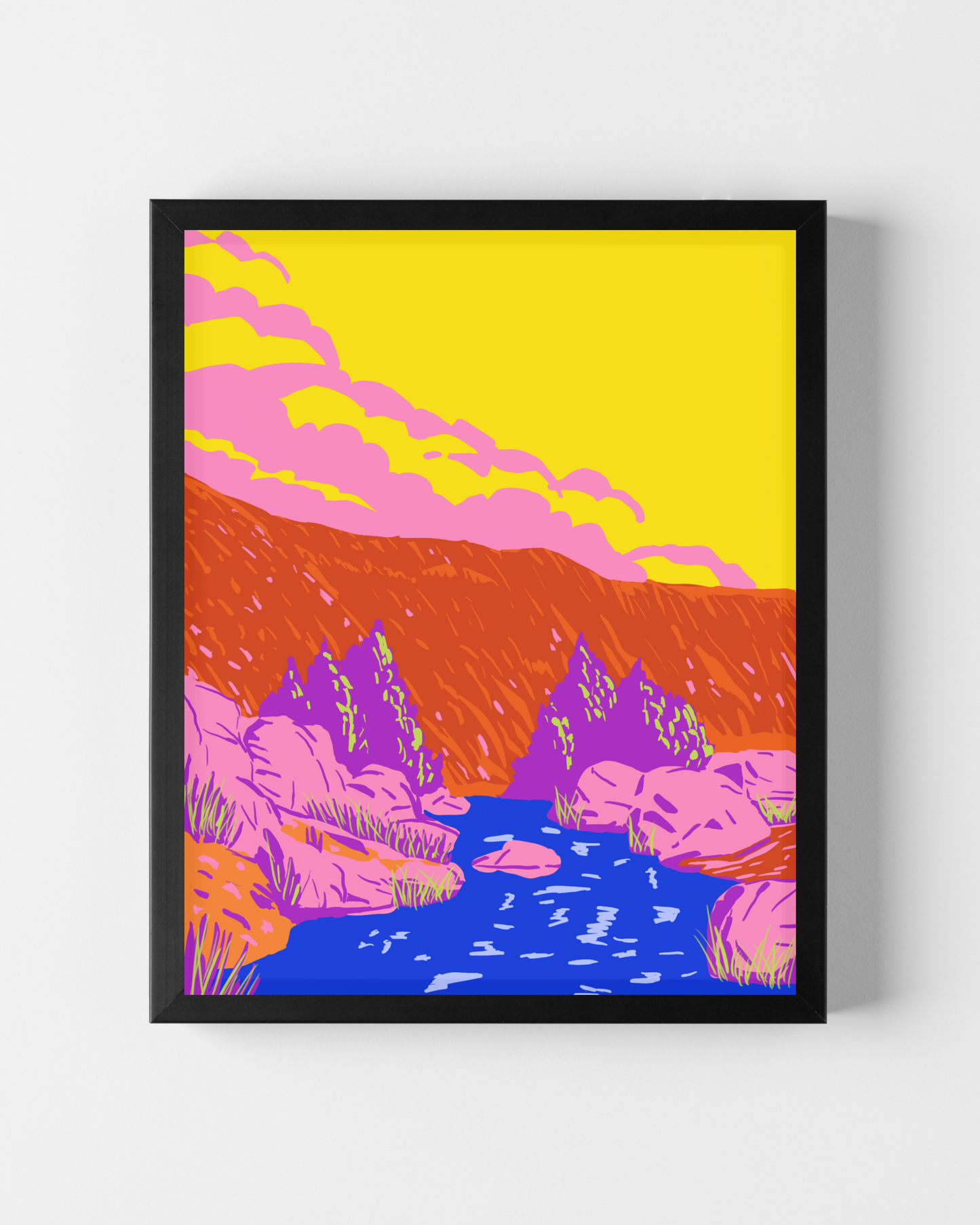 Badger Springs at Agua Fria National Monument Print