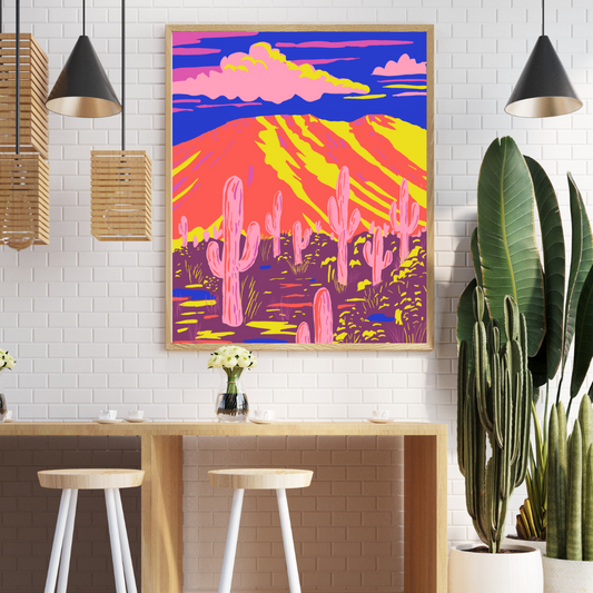 Saguaro National Park Art Print
