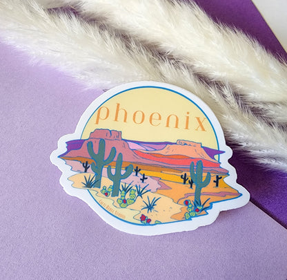Phoenix Arizona Scene Sticker