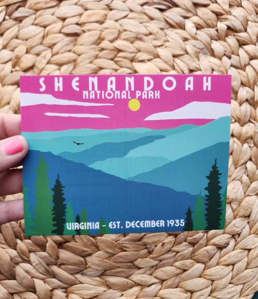 Shenandoah National Park: Virginia Postcard