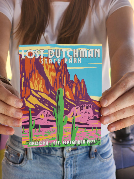Lost Dutchman State Park: Arizona Postcard