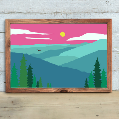 Shenandoah National Park: Virginia Art Print