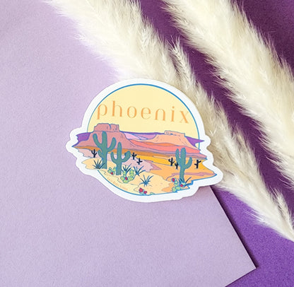 Phoenix Arizona Scene Sticker
