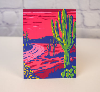 Pack of 5 Arizona Postcards