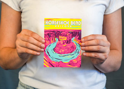 Pack of 5 Arizona Postcards