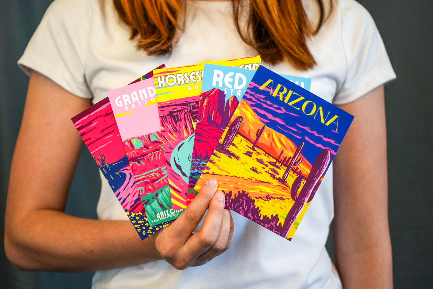 Pack of 5 Arizona Postcards