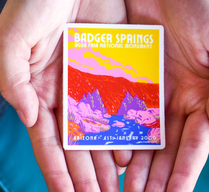 Badger Springs at Agua Fria Sticker