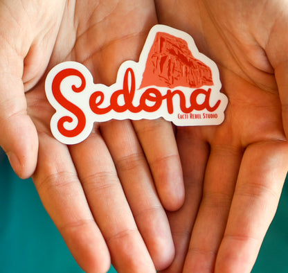 Sedona Mountains Sticker