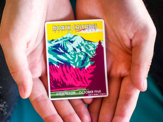 North Cascades National Park: Washington Sticker