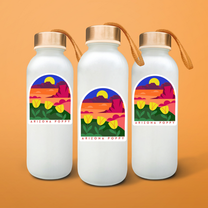 Arizona Poppy Sticker