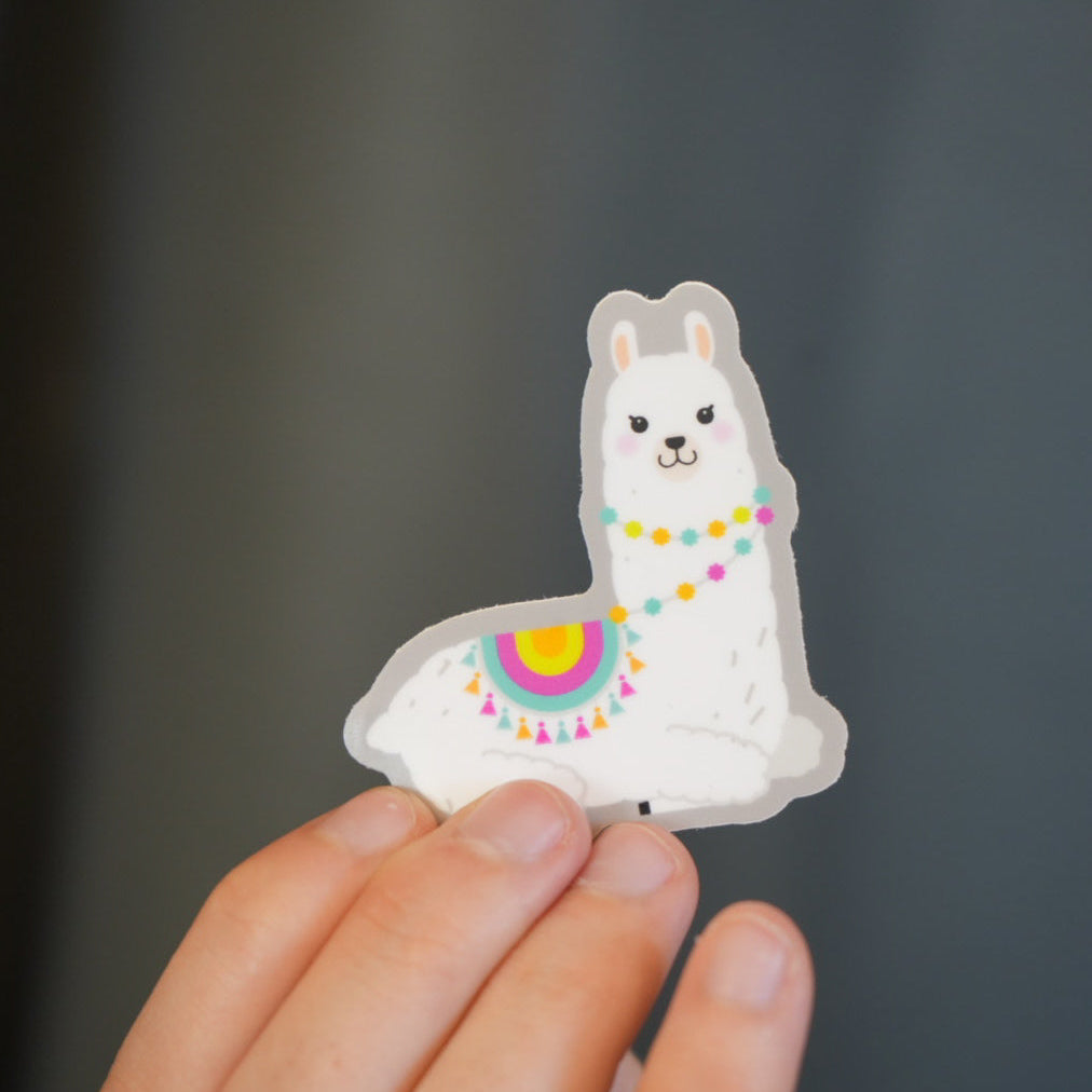 Fiesta Llama Sticker