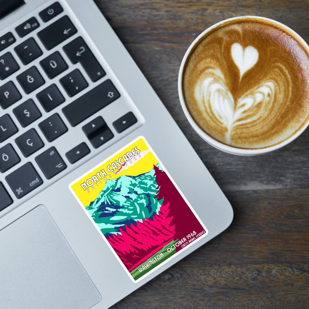 North Cascades National Park: Washington Sticker