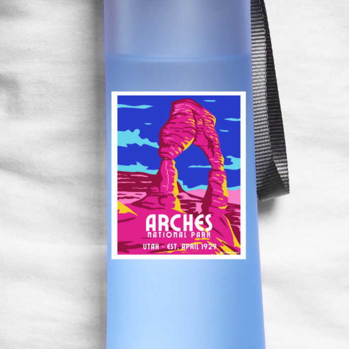 Arches National Park Sticker: Utah