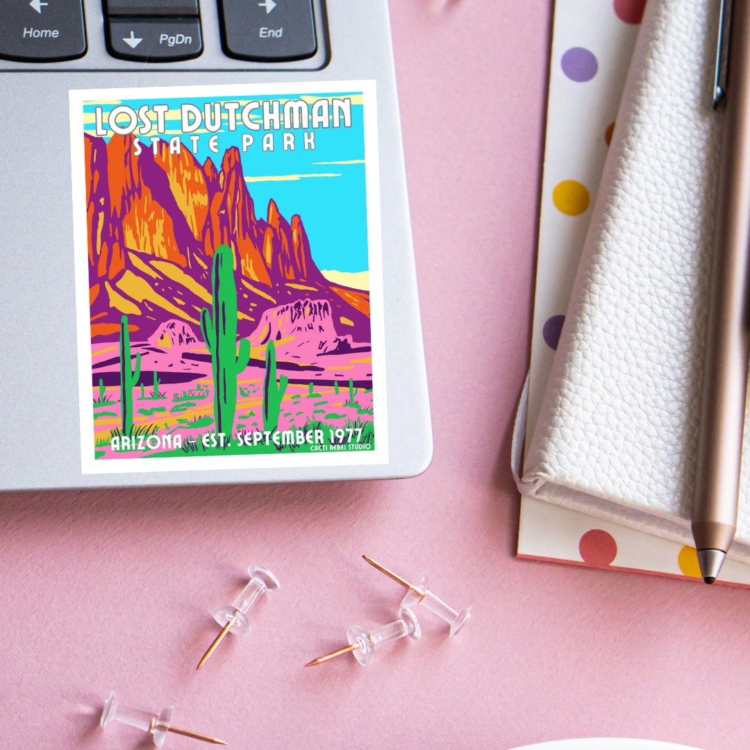 Lost Dutchman State Park: Arizona Sticker