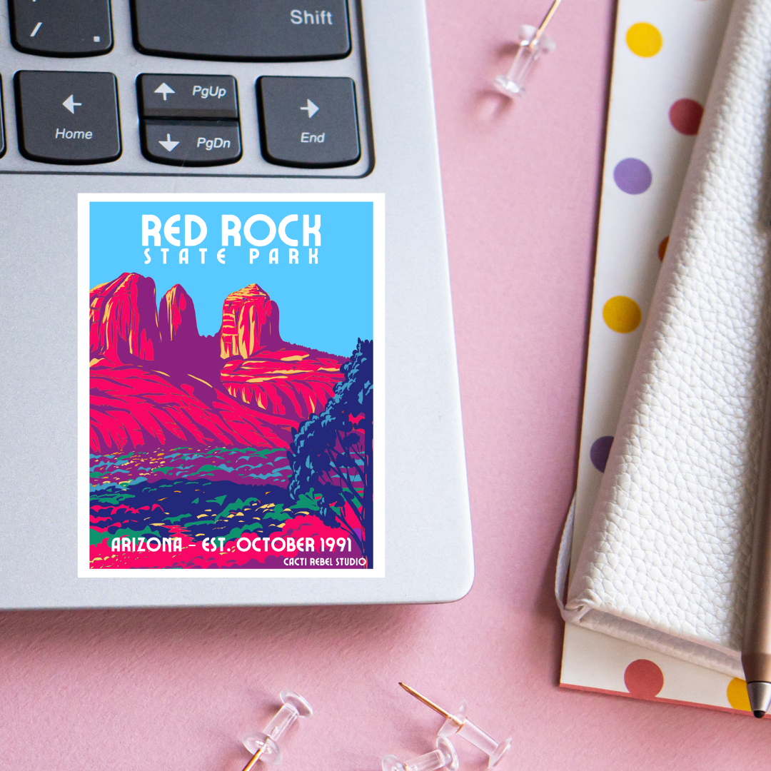 Red Rock State Park Sticker: Sedona, Arizona