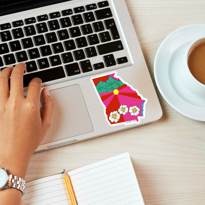 Georgia Sunshine State Sticker