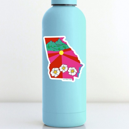 Georgia Sunshine State Sticker