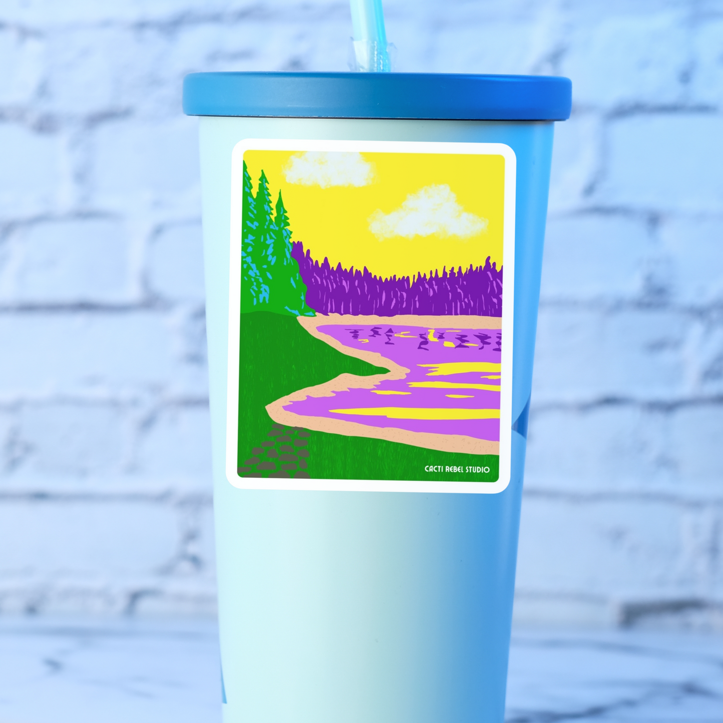 Secret Lake Sticker