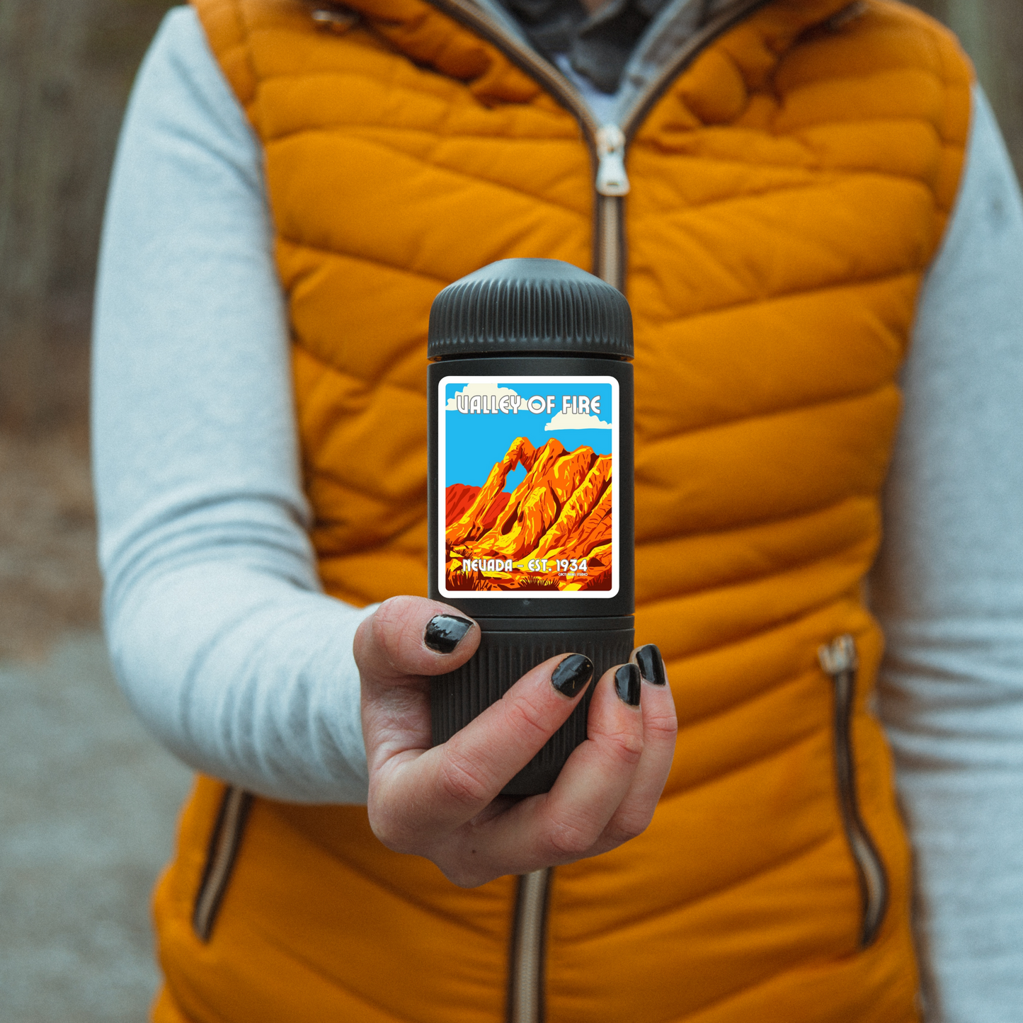 Valley of Fire National Park: Nevada Sticker