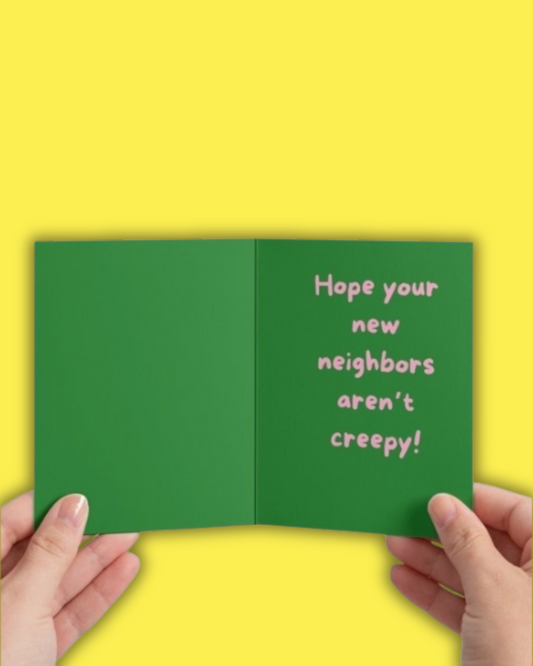 Congrats On Your New Home Greeting Card