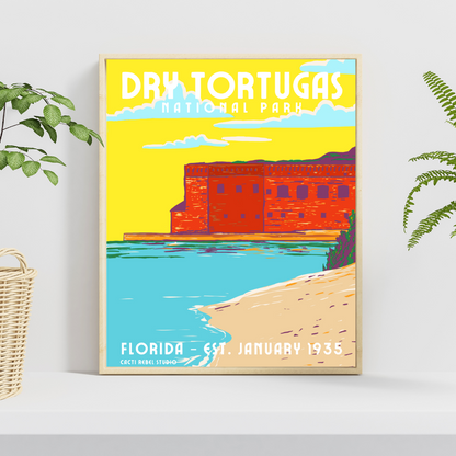 Dry Tortugas National Park: Florida Art Print