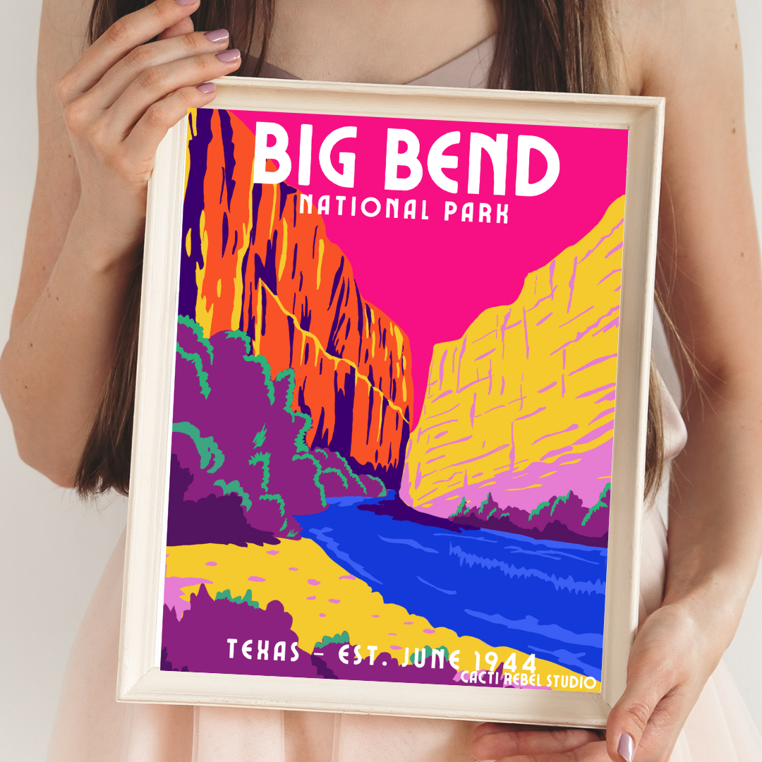 Big Bend National Park: Texas Art Print