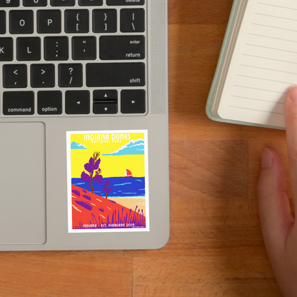 Indiana Dunes National Park Sticker