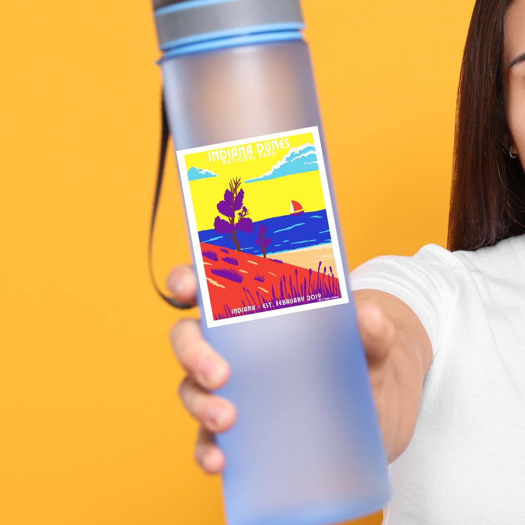 Indiana Dunes National Park Sticker