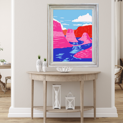 Lake Powell Art Print