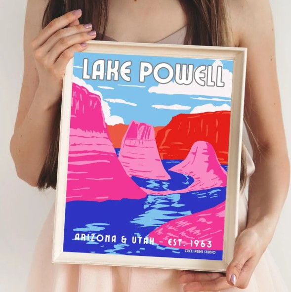 Lake Powell Art Print