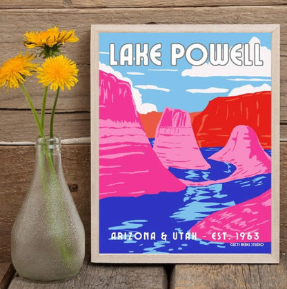 Lake Powell Art Print