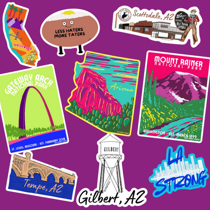 Cozy Calico Cat Sticker