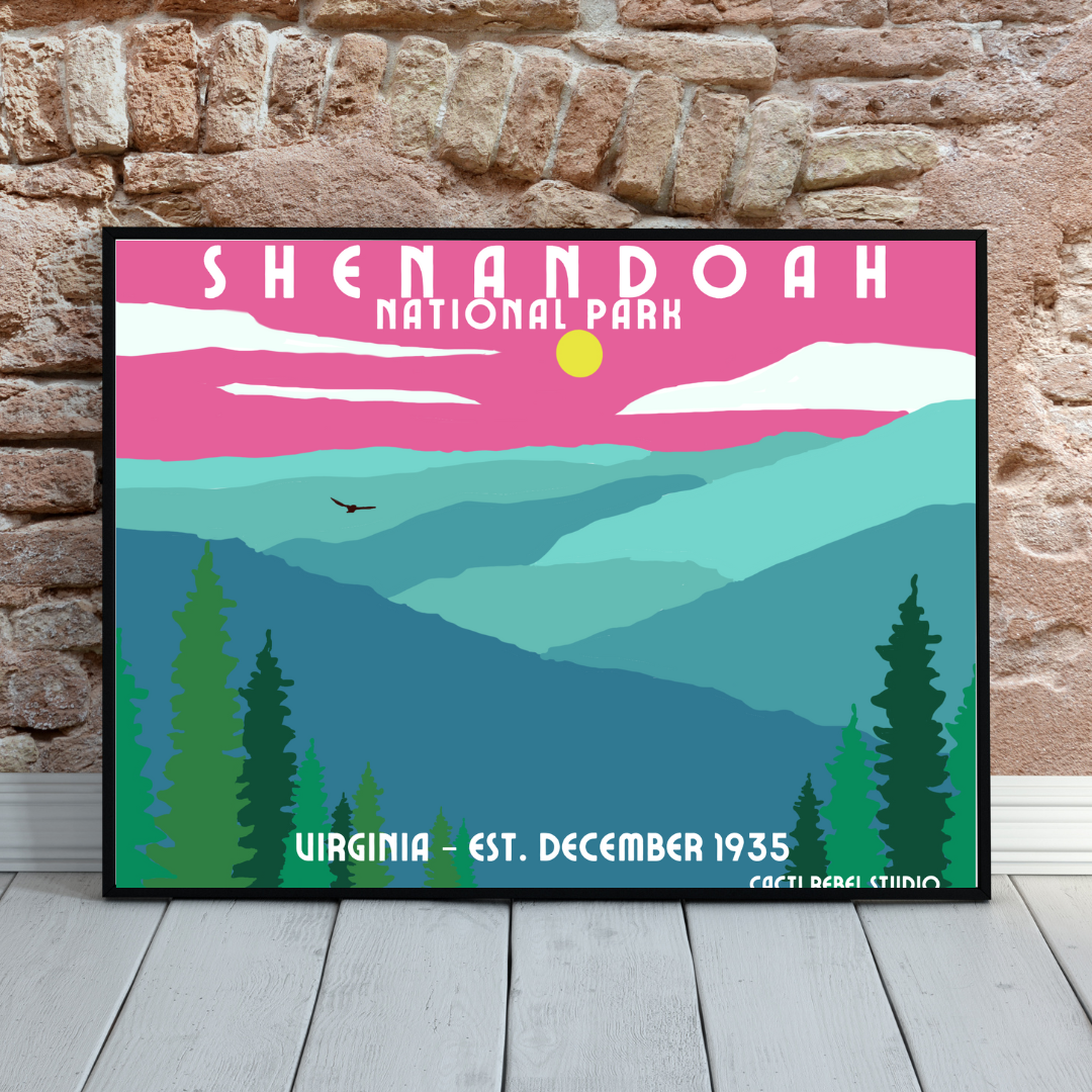 Shenandoah National Park: Virginia Art Print