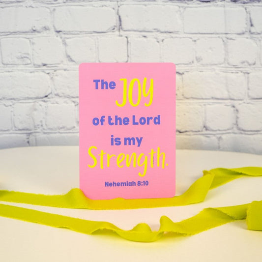 The Joy of the Lord is my Strength 5x7 Postcard