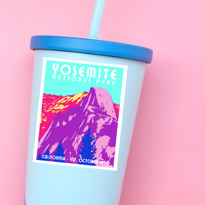 Yosemite Half Dome: California Sticker